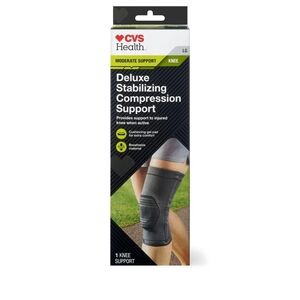CVS Health Knee Deluxe Stabilizing Compression Support, Large